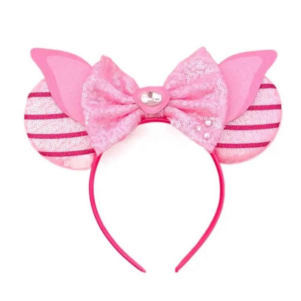 Minnie Mickey Mouse Ear Headband with Bow NEW